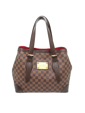 Louis Vuitton Louis Vuitton Hampstead MM Women's Tote Bag N51204 (Discontinued) Damier Brown (view 1)