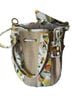 Valentina Floral White Tan Shoulder Bag One size - photo 1