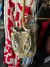 Valentina Floral White Tan Shoulder Bag One size - photo 4