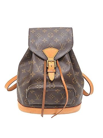 Louis Vuitton Louis Vuitton Montsouris MM Women's Backpack/Daypack M51136 (Discontinued) Monogram Brown (view 1)