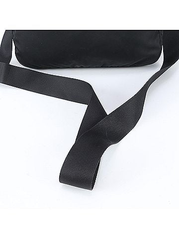 Prada Prada Tessuto Nylon Triangle Logo Leather Shoulder Bag Messenger for Men (view 2)