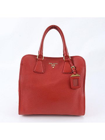 Prada Prada Vitello Daino Leather Tote Bag, Handbag, Shoulder Brand Name, Women's (view 1)