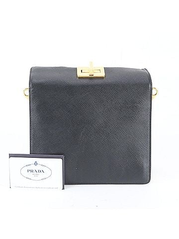 Prada Prada Saffiano Leather Clutch Handbag B5043C with Guarantee Card - Women's (view 1)