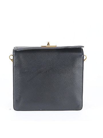 Prada Prada Saffiano Leather Clutch Handbag B5043C with Guarantee Card - Women's (view 2)