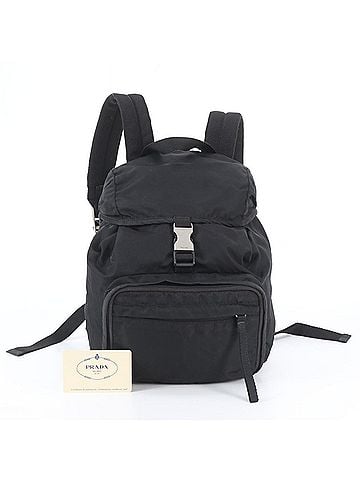 Prada Prada Tessuto Nylon Backpack with Triangle Logo (V152) - Women's Backpack/Handbag Guarantee Card (view 1)