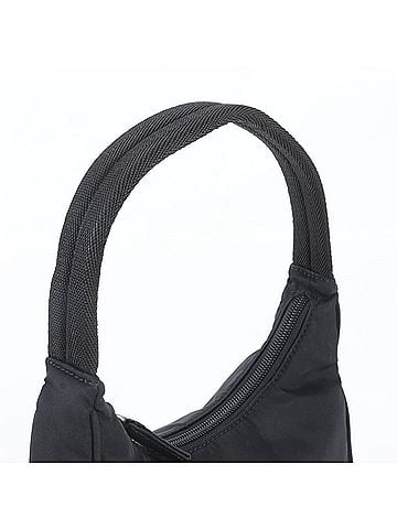 Prada Prada Tessuto Nylon Triangle Logo Handbag, Black, Brand Name, Women's (view 2)