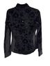 Lululemon Athletica Floral Black Jacket Size 8 - photo 2