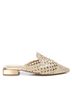 XTI Gold Women's Pointed Toe Mules Size 6 - photo 1