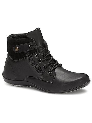 Andrea Women's Flat Booties With Side Zipper (view 1)