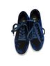 Kenneth Cole 100% Velvet Blue Sneakers Size 7 1/2 - photo 1