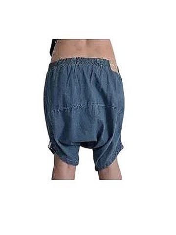 One by One Teaspoon calypso harem Denim Shorts (view 2)