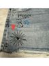 Playboy Blue Denim Shorts Size 7 - photo 4