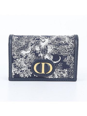 Christian Dior Christian Dior Toile de Jouy Reverse 30 Montaigne Leather Tri-fold Wallet for Women (view 1)