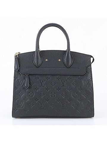 Louis Vuitton Louis Vuitton Monogram Empreinte Pont Neuf MM M41748 Leather Handbag Tote Bag Black Women's (view 1)