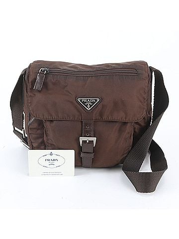 Prada Prada Tessuto Nylon Shoulder Bag with Triangle Logo (B8994) - Men's Guarantee Card (view 1)