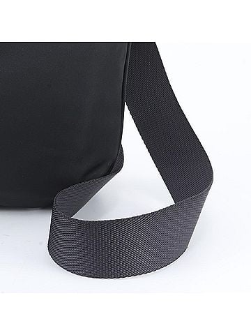 Prada Prada Tessuto Nylon Triangle Logo Leather Shoulder Bag Messenger Black Men's (view 2)