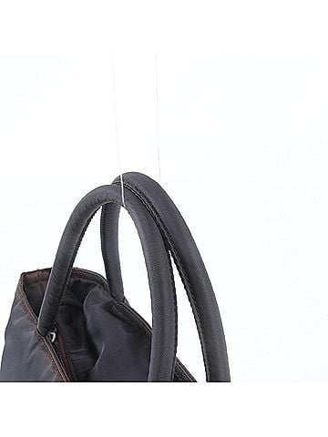 Prada Prada Tessuto Nylon Triangle Logo Tote Bag, Handbag, Shoulder Black, Women's (view 2)