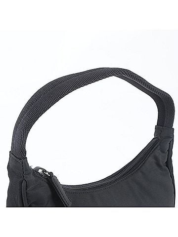 Prada Prada Tessuto Nylon Triangle Logo Handbag, Black, Brand Name, Women's (view 2)
