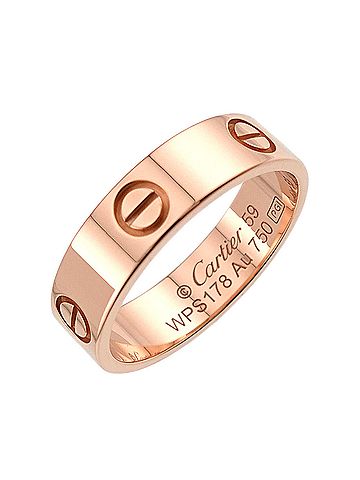 Cartier Cartier Love Ring #59, 18K PG Pink Gold 750. (view 1)