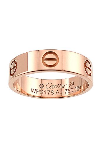 Cartier Cartier Love Ring #59, 18K PG Pink Gold 750. (view 2)