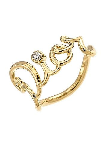 Christian Dior Christian Dior Amour #48 Diamond Ring, 18K Yellow Gold 750 (view 1)
