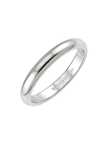 Tiffany & Co. Tiffany &amp; Co. Forever 1 Ring, 3mm wide, Platinum (Pt) (view 1)