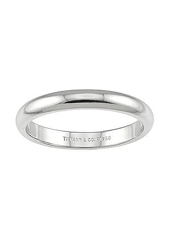 Tiffany & Co. Tiffany &amp; Co. Forever 1 Ring, 3mm wide, Platinum (Pt) (view 2)
