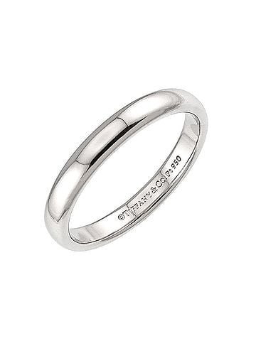 Tiffany & Co. Tiffany &amp; Co. Forever 1 Ring, 3mm wide, Platinum (Pt) (view 1)
