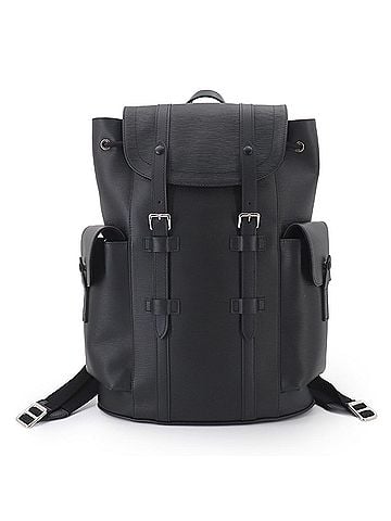 Louis Vuitton Louis Vuitton Christopher PM Epi Leather Backpack (Noir M50158 RFID) (view 1)