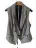 Torrid Houndstooth Black White Vest Size 2X - photo 1