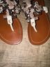 Tory Burch Multi Color White Brown Sandals Size 9 - photo 3