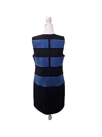 Theory Colorblock Sleeveless Shift Dress Casual Dress (view 2)