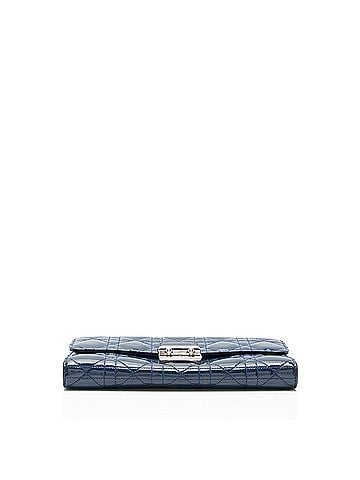 Christian Dior Dior Cannage Patent Leather Miss Dior Wallet on Chain (view 2)