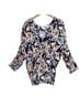 IRO 100% Viscose Floral Multi Color Long Sleeve Blouse Size 4 - photo 2