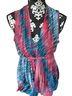 Jennifer Lopez Print Multi Color Sleeveless Top Size M - photo 1