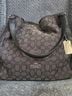 Coach Print Gray Black Shoulder Bag One size - photo 3