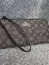 Coach Print Gray Black Shoulder Bag One size - photo 9