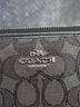 Coach Print Gray Black Shoulder Bag One size - photo 12