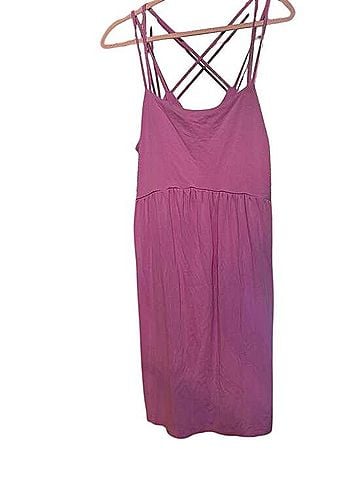 Old Navy Fit &amp; Flare Cross-Back Cami Mini Dress Casual Dress (view 1)