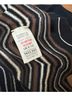 Marks & Spencer Stripes Black Brown White Long Sleeve Top Size 6 - photo 3