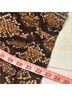 Michael Kors 100% Polyester Snake Print Brown Black Jacket Size L - photo 5