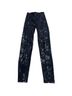 Lilly Pulitzer Solid Black Silver Leggings Size XXS - photo 1