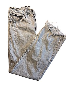 Abercrombie & Fitch Ultra High Rise Straight Leg Jeans (view 1)
