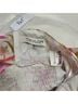 Taylor 100% Cotton 18% Polyester Floral Pink White Jumpsuit Size M - photo 3