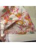 Taylor 100% Cotton 18% Polyester Floral Pink White Jumpsuit Size M - photo 6