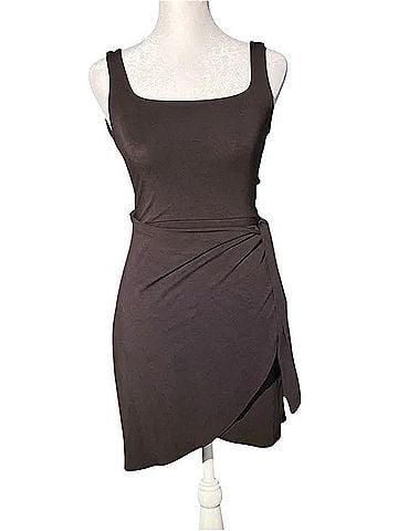Wilfred Faux Wrap Cocktail Dress (view 1)