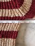 J.Crew Stripes Red Tan Pullover Sweater Size XS - photo 8