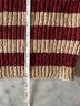 J.Crew Stripes Red Tan Pullover Sweater Size XS - photo 6