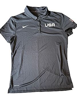 Nike Short Sleeve Button-Down Shirt (view 1)