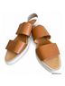 Everlane 100% Leather Silver Sandals Size 7 - photo 7